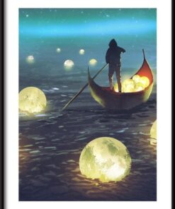 Plakát na lov Měsíce