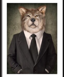 Plakát Pes v obleku