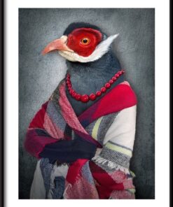 Bažant v plakátu ženského těla