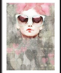 Akvarel portrét plakát