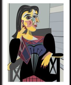 Portrét ženy plakát