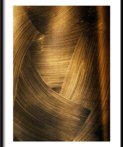 Black Gold Textura Plakát