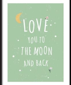 Plakát pro dítě s nápisem