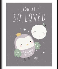 Plakát pro dítě. Sova