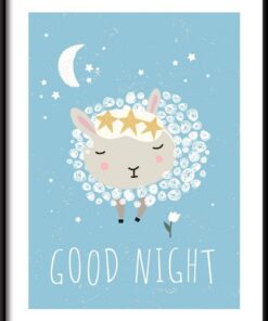 Plakát pro dítě - dobrou noc