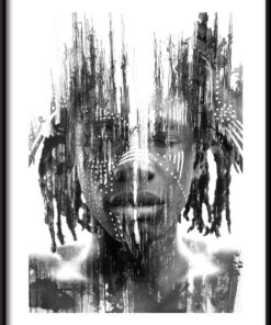 Africký muž plakát