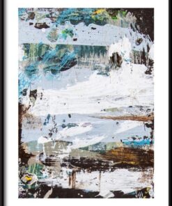 Abstraktní umění plakát