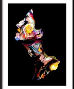 Barevné ženy portrét plakát