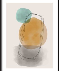 Minimalistické vzory plakát