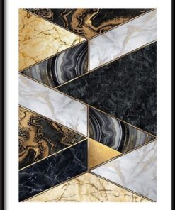Plakát z mramorové mozaiky