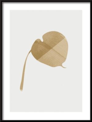 Tropický list ilustrace