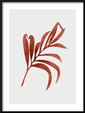 Tropický list ilustrace 4