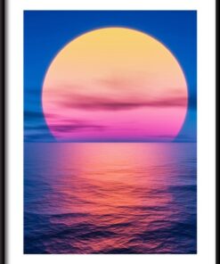 Západ slunce plakát 2