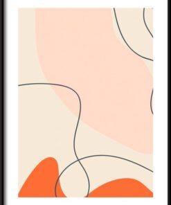 Doodle tvary a objekty plakát 5