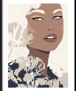 Hezká dívka plakát