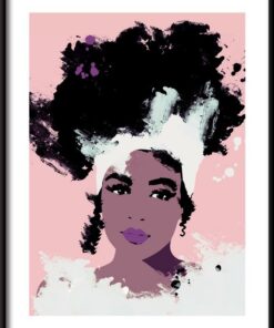 Krásná afroamerická žena