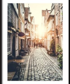 Historický pouliční plakát