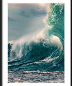 Obrovský vlnový plakát