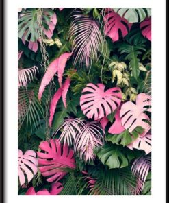 Tropické stromy plakát