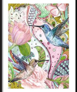 Akvarel malování plakát