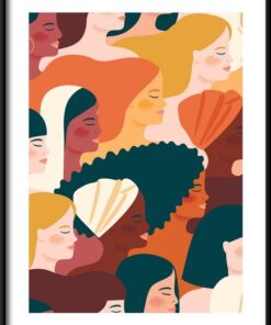 Plakát ženy mnoha kultur