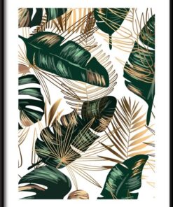 Plakát na pozadí džungle