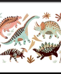 Plakát dinosaurů