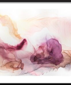 Akvarel abstraktní plakát