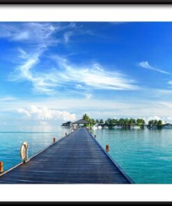 Krásná tropická krajina