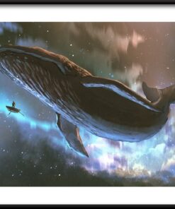 Plakát Velryba na obloze