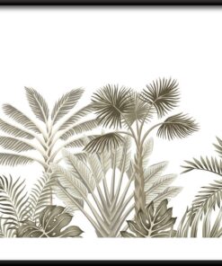 Tropická béžová krajina