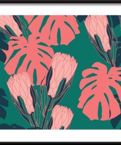 Vintage Ručně Kreslený Plakát