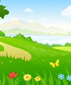 Fototapeta Kreslený les