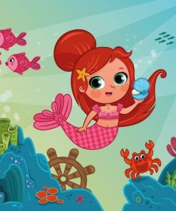 Fototapeta Malá mořská víla