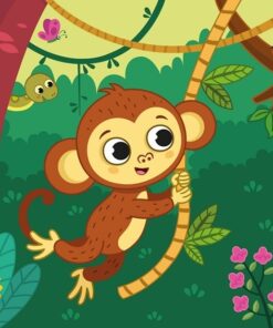 Fototapeta Roztomilá opice