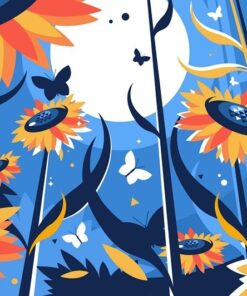 Fototapeta Slunečnicové pole 2