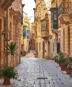 Fototapeta Malta street