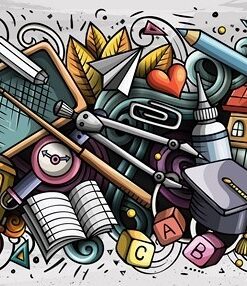 Fototapeta Barevné graffiti