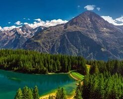 Fototapeta Arnisee z Alp