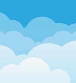 Fototapeta Grafické mraky