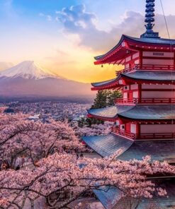 Fototapeta Fujiyoshida