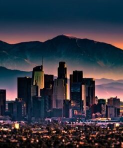 Fototapeta Los Angeles v noci