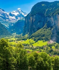 Fototapeta Švýcarská vesnice