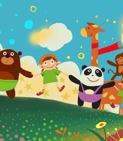 Fototapeta Happy Zoo