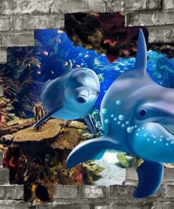 Fototapeta Delfín 3D