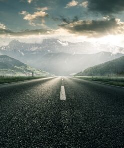 Fototapeta Cesta po dešti