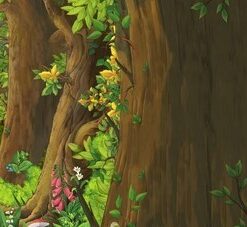 Fototapeta Chata v lese