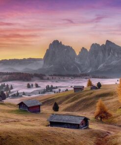 Fototapeta Vesnice v Alpách