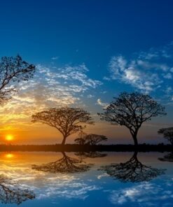 Fototapeta Panorama jezera 2