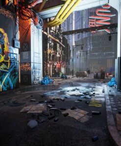 Fototapeta Street LED